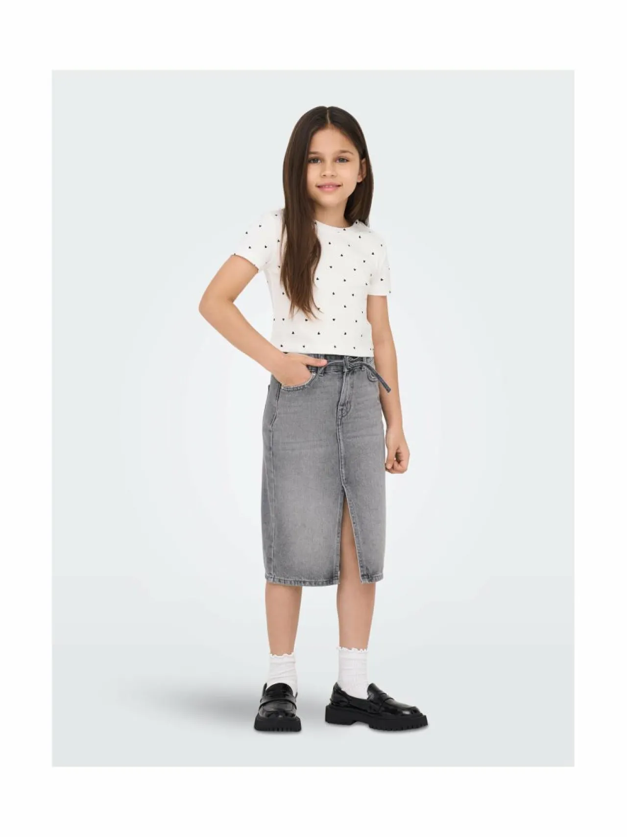 Mekot & Hameet|Mekot & Hameet<KIDS ONLY KogGianna-farkkuhame MEDIUM GREY DENIM