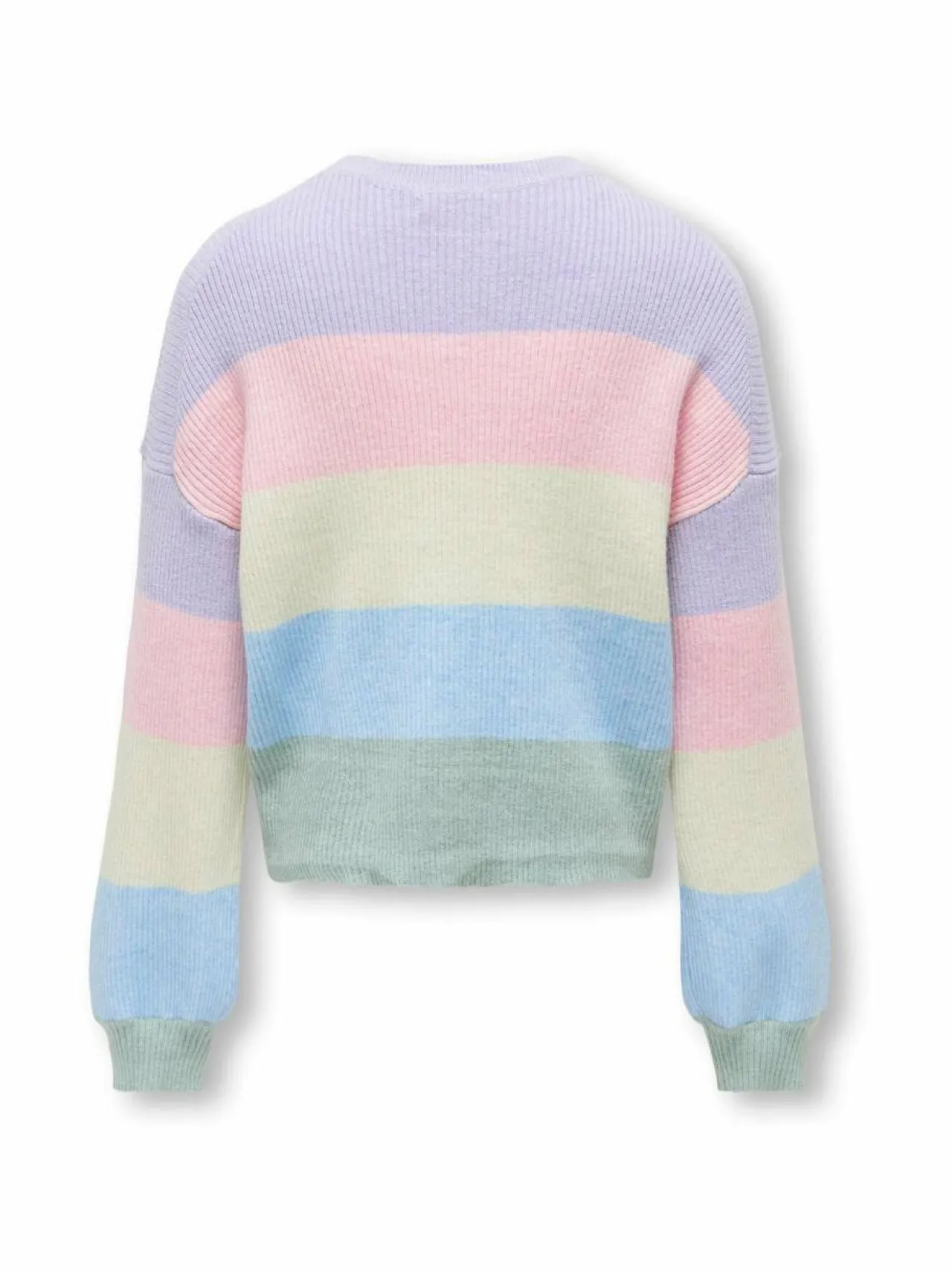 Neuleet|Neuleet<KIDS ONLY KogSandy-neule LAVENDULA STRIPES:ROSEATE / BIRCH / BLUE BELL / JADEITE