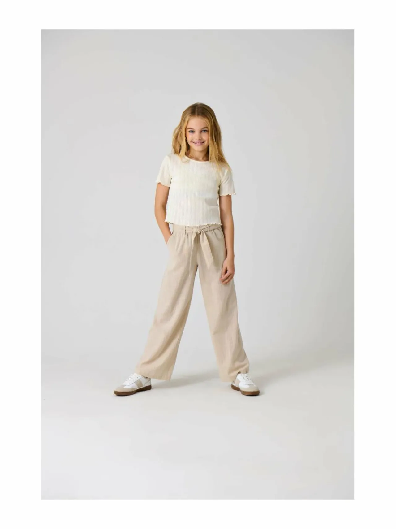 KIDS ONLY KogSiesta Pull Up Linen -housut^ Housut & Jumpsuitit|Housut