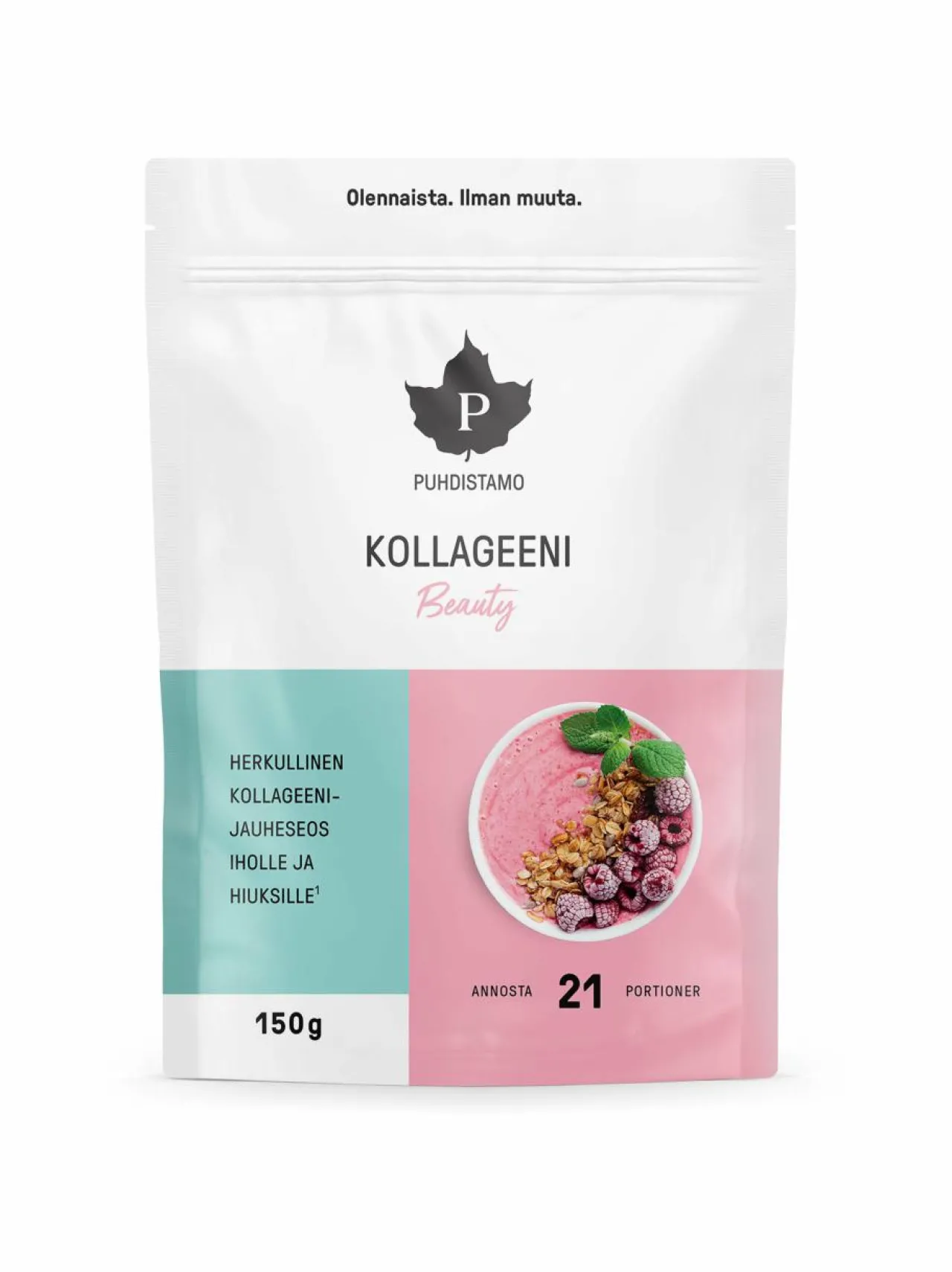 Puhdistamo Kollageeni Beauty -ravintolisä, 150g^ Vitamiinit