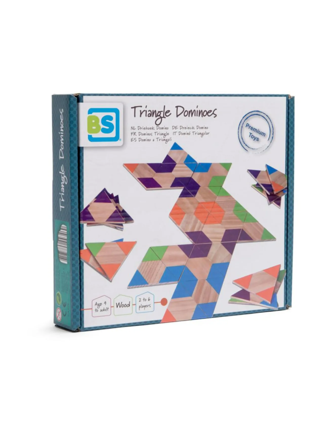 BS TOYS Kolmiodomino^ Pelit