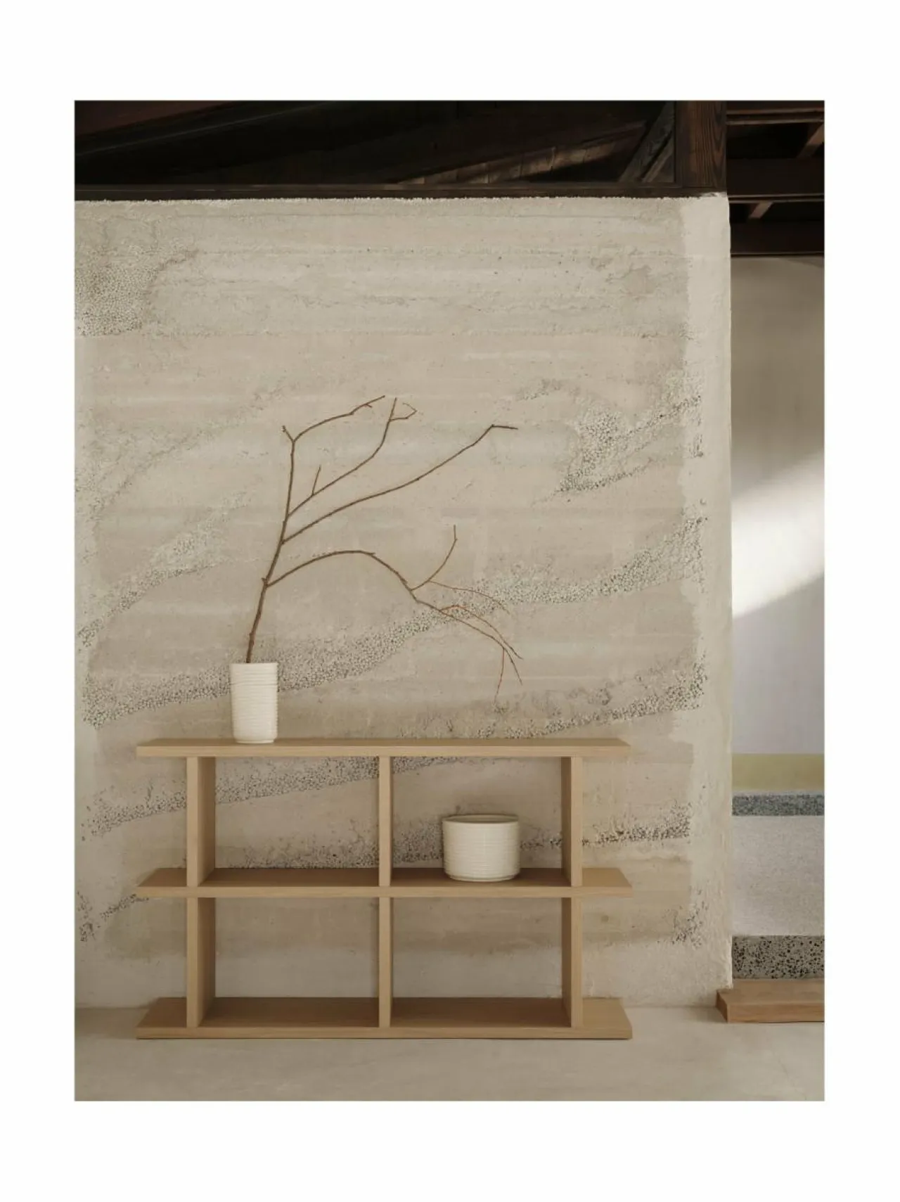 Hyllyt & Kaapit<Ferm Living Kona Bookcase 2x2 -kirjahylly NATURAL