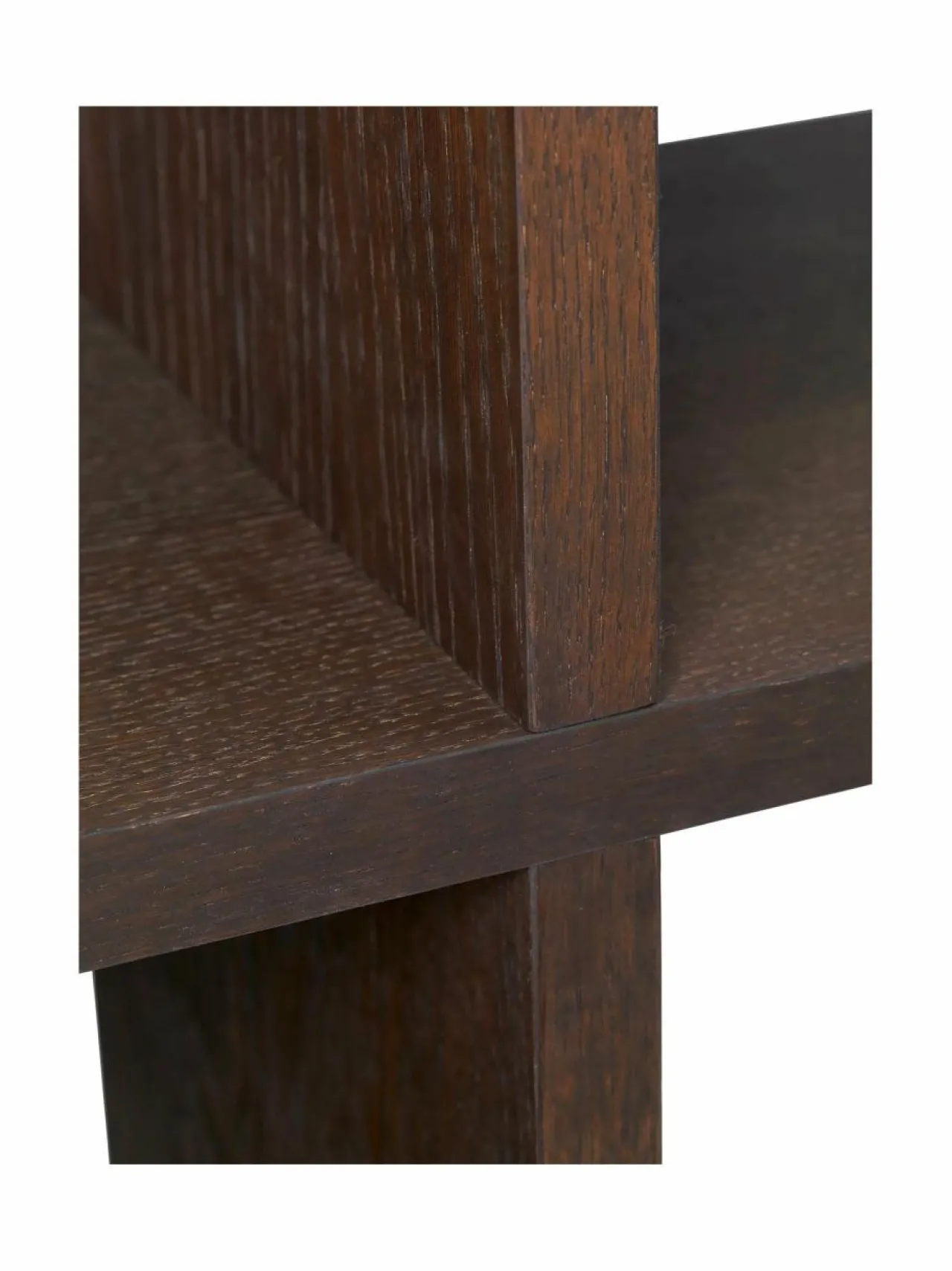 Hyllyt & Kaapit<Ferm Living Kona-hylly 122,5 x 30 x 32,2 cm DARK STAINED
