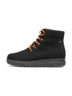 Nilkkurit<Pomar KÄPÄLÄ Miesten vegaaniset GORE-TEX® nilkkurit BLACK MICRO SUEDE