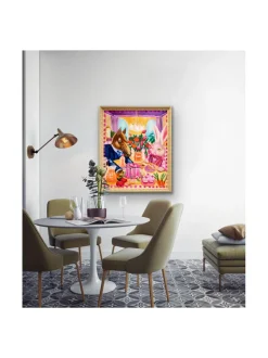 Taulut & Julisteet<Pia Rydman Art Kukat syödään viimeisenä, 110x90 cm, öljyvärimaalaus, Pia Rydman