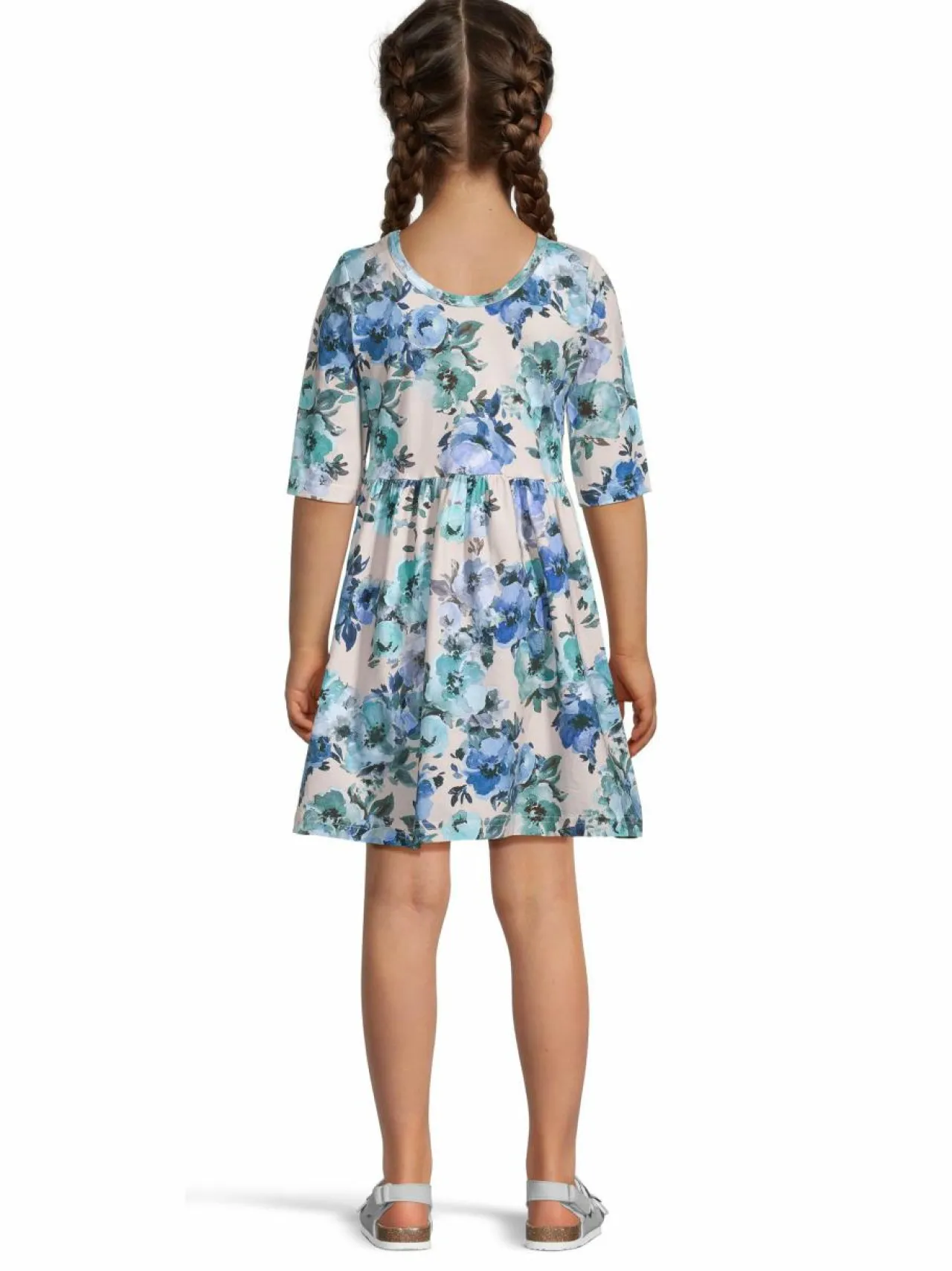 Mekot & Hameet|Mekot & Hameet<KAIKO Kukkamekko 3/4-hihoilla MOSS ROSE/AQUA