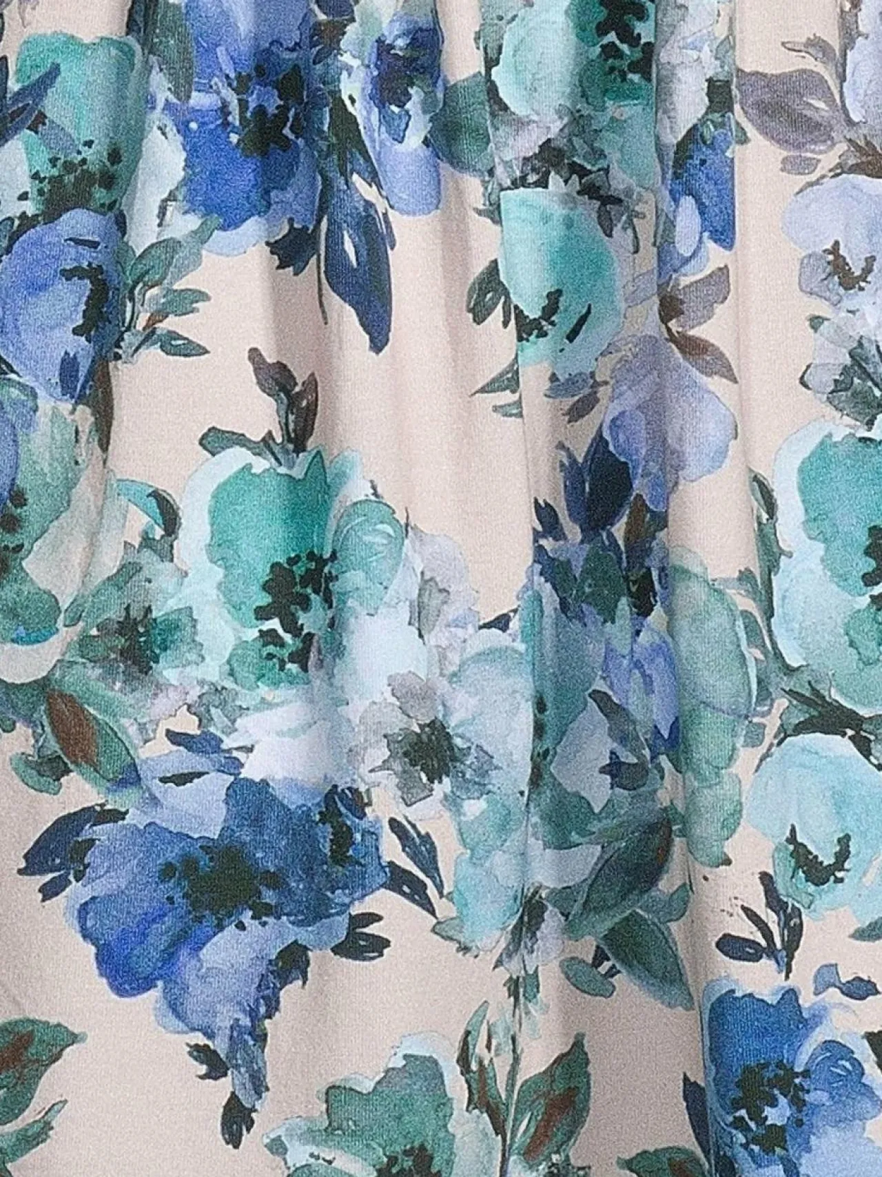Mekot & Hameet|Mekot & Hameet<KAIKO Kukkamekko 3/4-hihoilla MOSS ROSE/AQUA