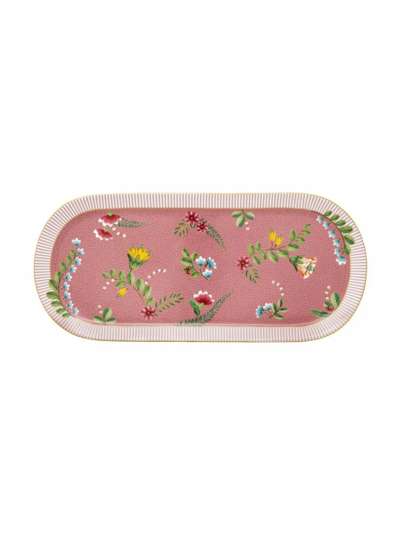 Tarjoiluastiat<PIP Studio La Majorelle -kakkutarjotin 33.3 x 15.5 cm PINK