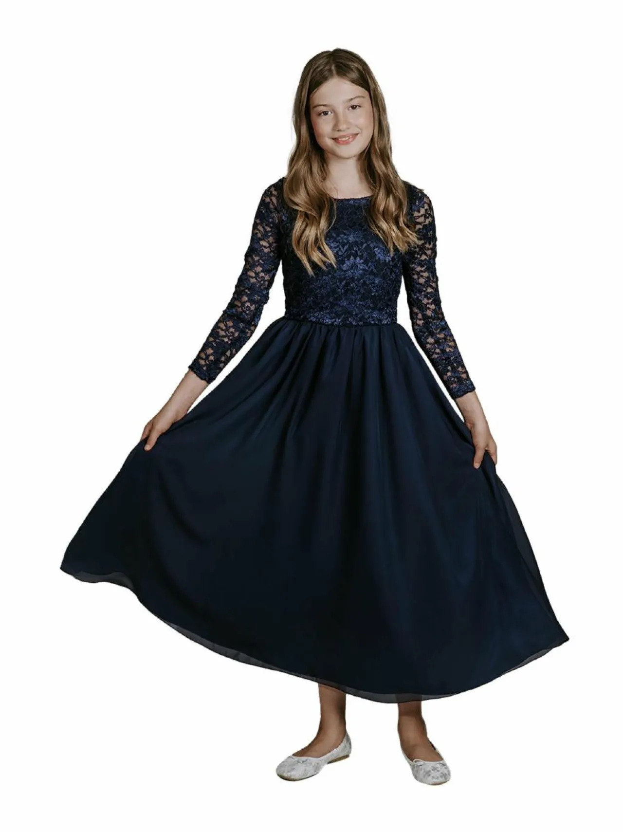 Juhlavaatteet<MINGNELIN Lace Maxi -juhlamekko 5 NAVY