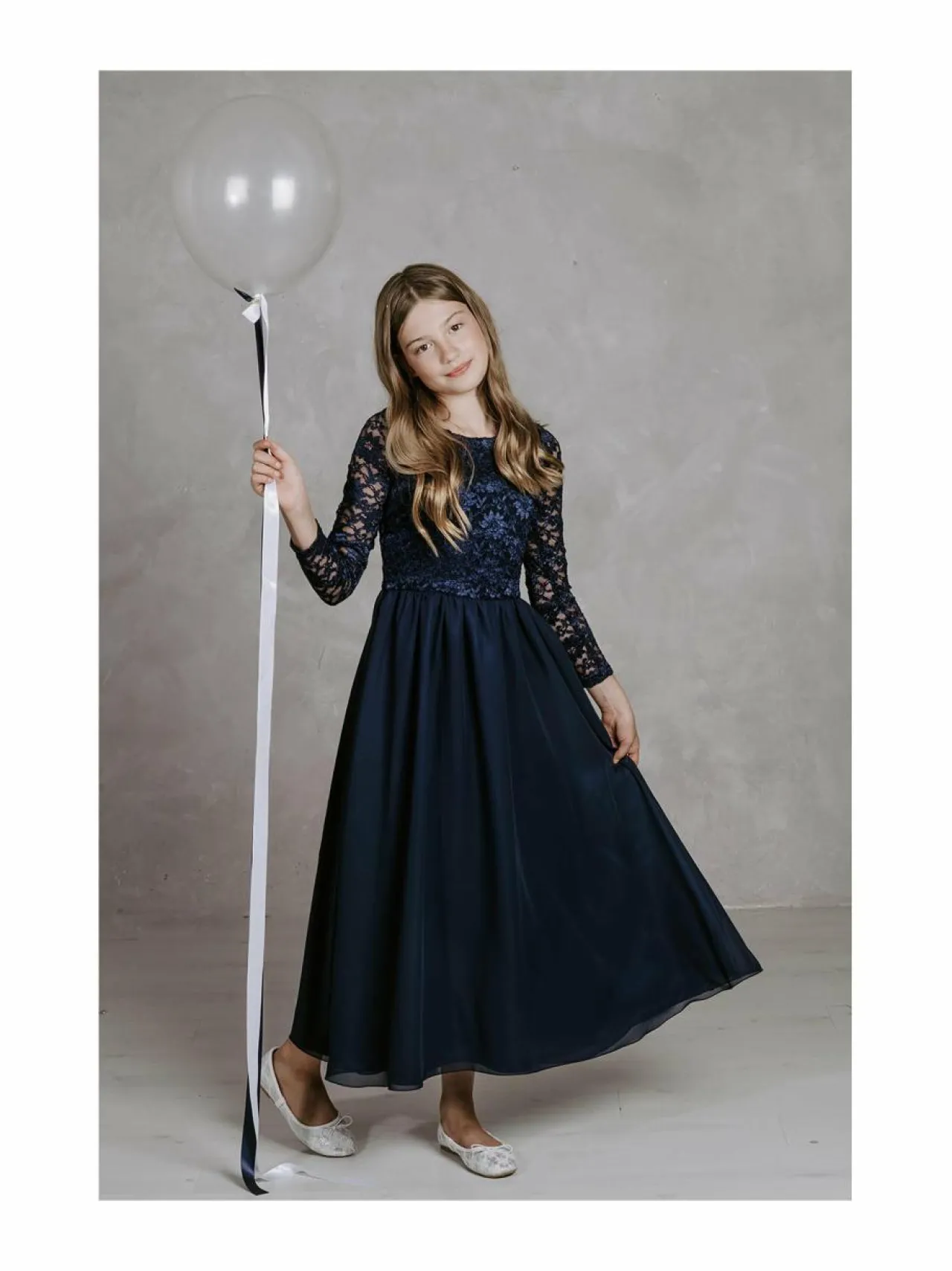Juhlavaatteet<MINGNELIN Lace Maxi -juhlamekko 5 NAVY