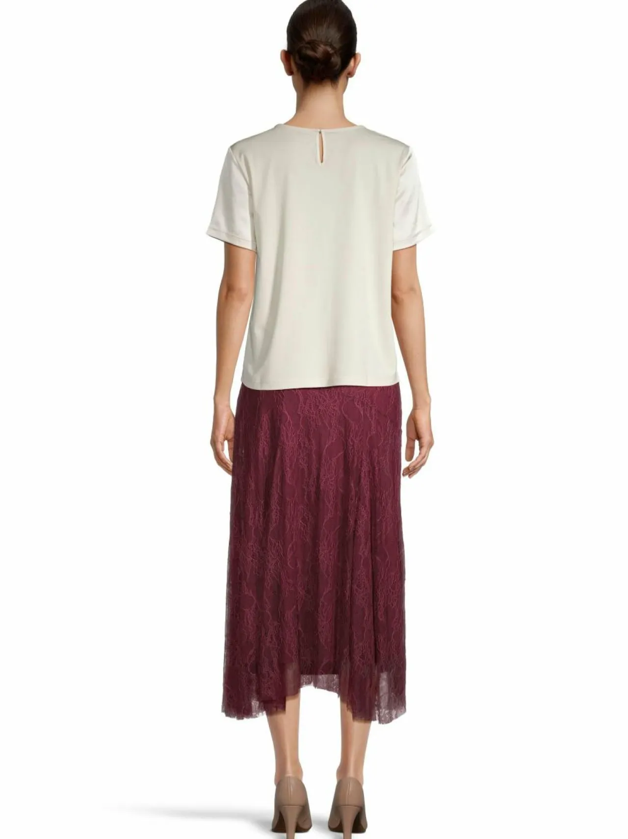 Hameet<rich & royal Lace Midi -hame RUBY GLOW 599