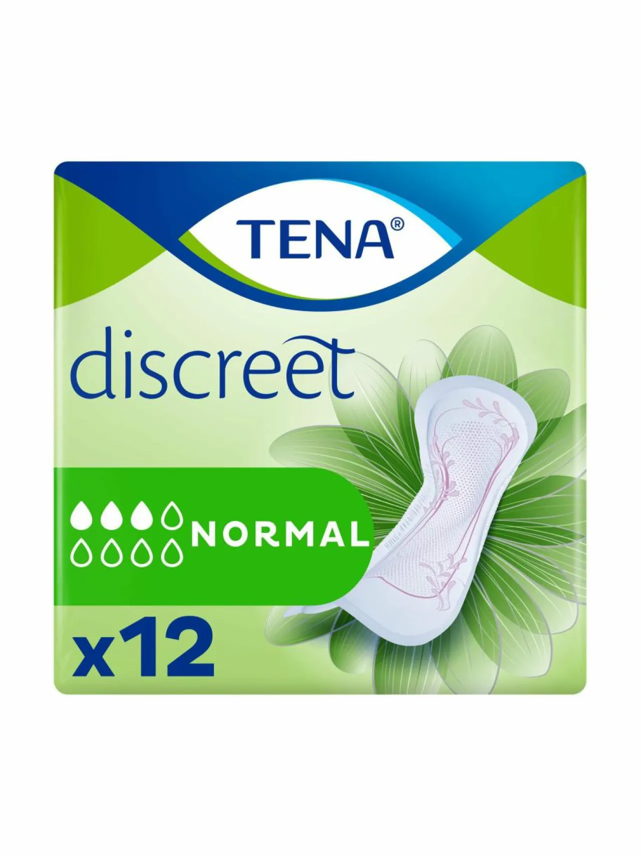 Intiimituotteet<TENA Lady Discreet Normal -inkontinenssisuoja 12 kpl