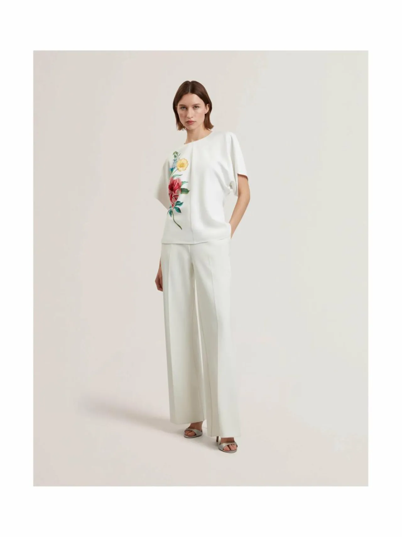 Paidat & Puserot<Ted Baker London Lahnaa-pusero WHITE