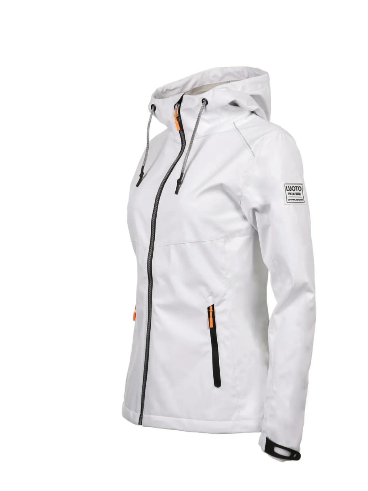 Urheilutakit<Luoto LAINE Naisten softshell takki WHITE