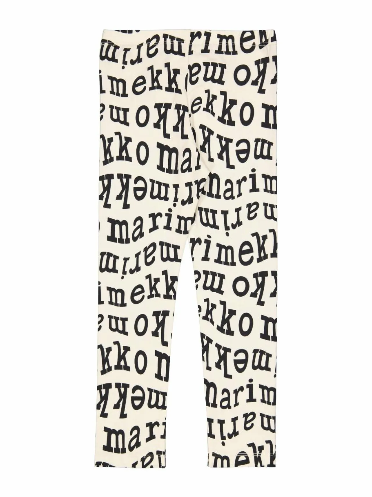 Collegehousut & Leggingsit<Marimekko Lairi Logo Ii -trikoohousut 190 OFF WHITE, BLACK