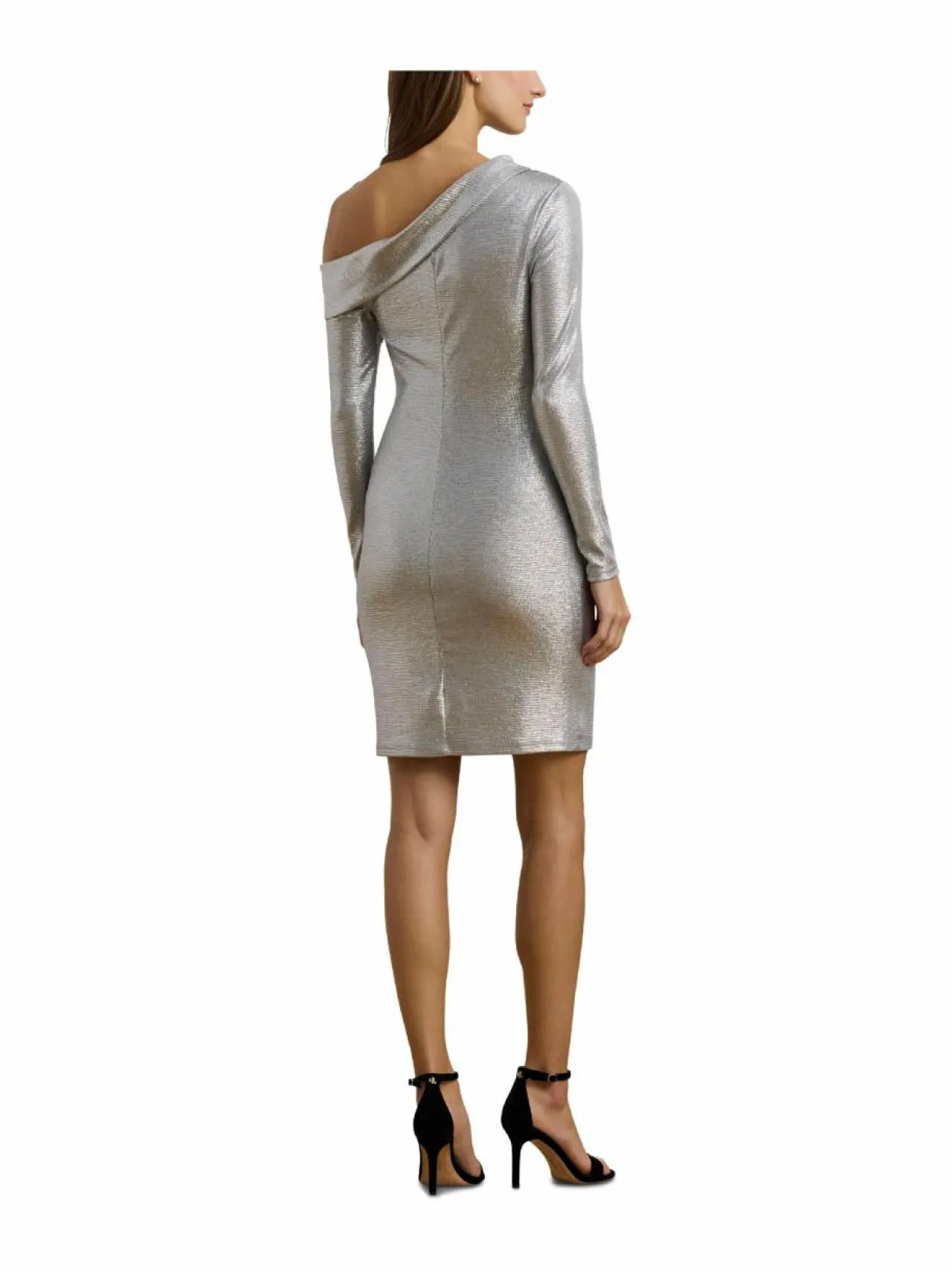 Mekot<Lauren Ralph Lauren Lakesta-cocktailmekko PEWTER/SILVER FOIL