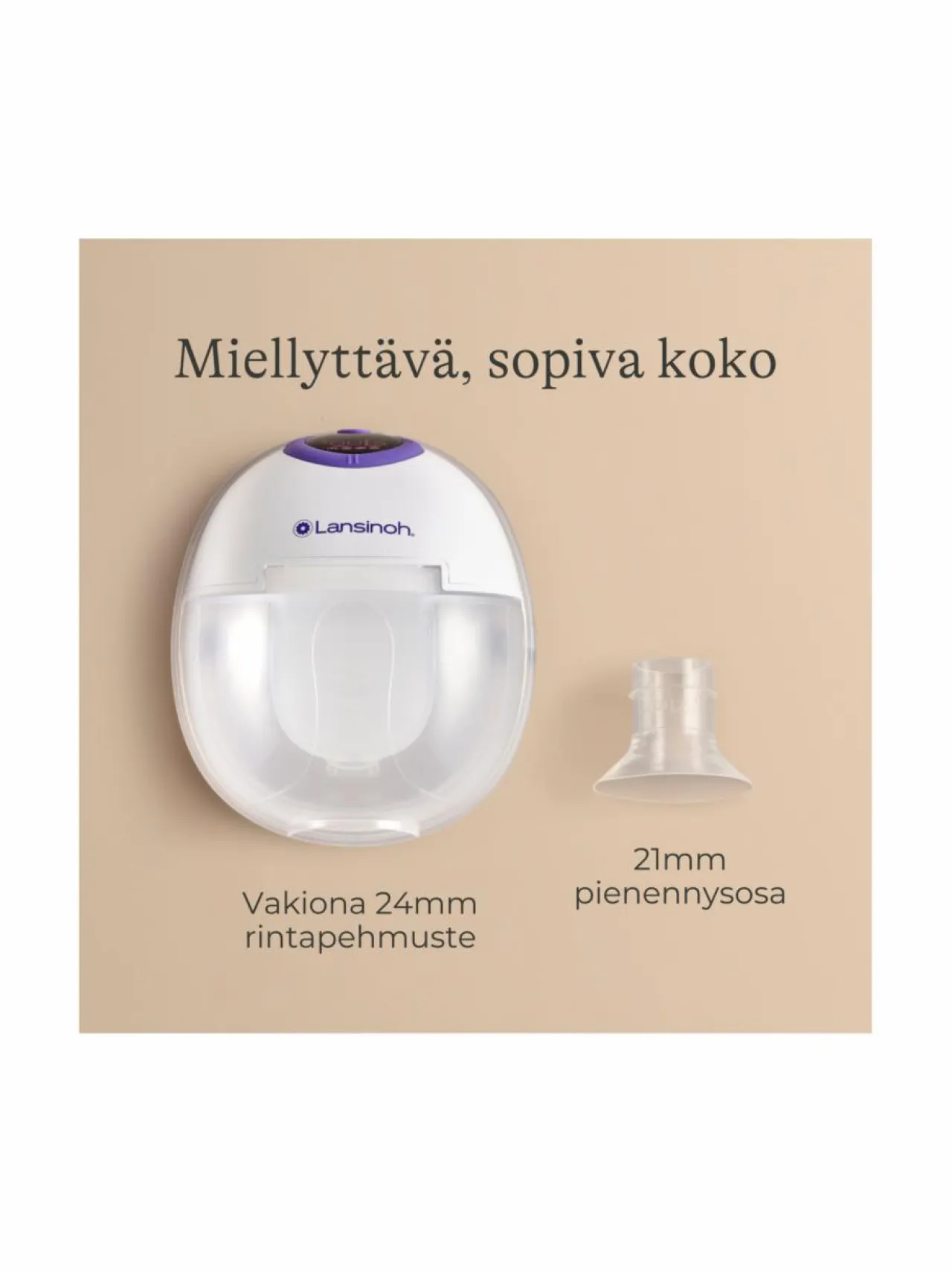 Äidille<Lansinoh rintapumppu Wearable Pump