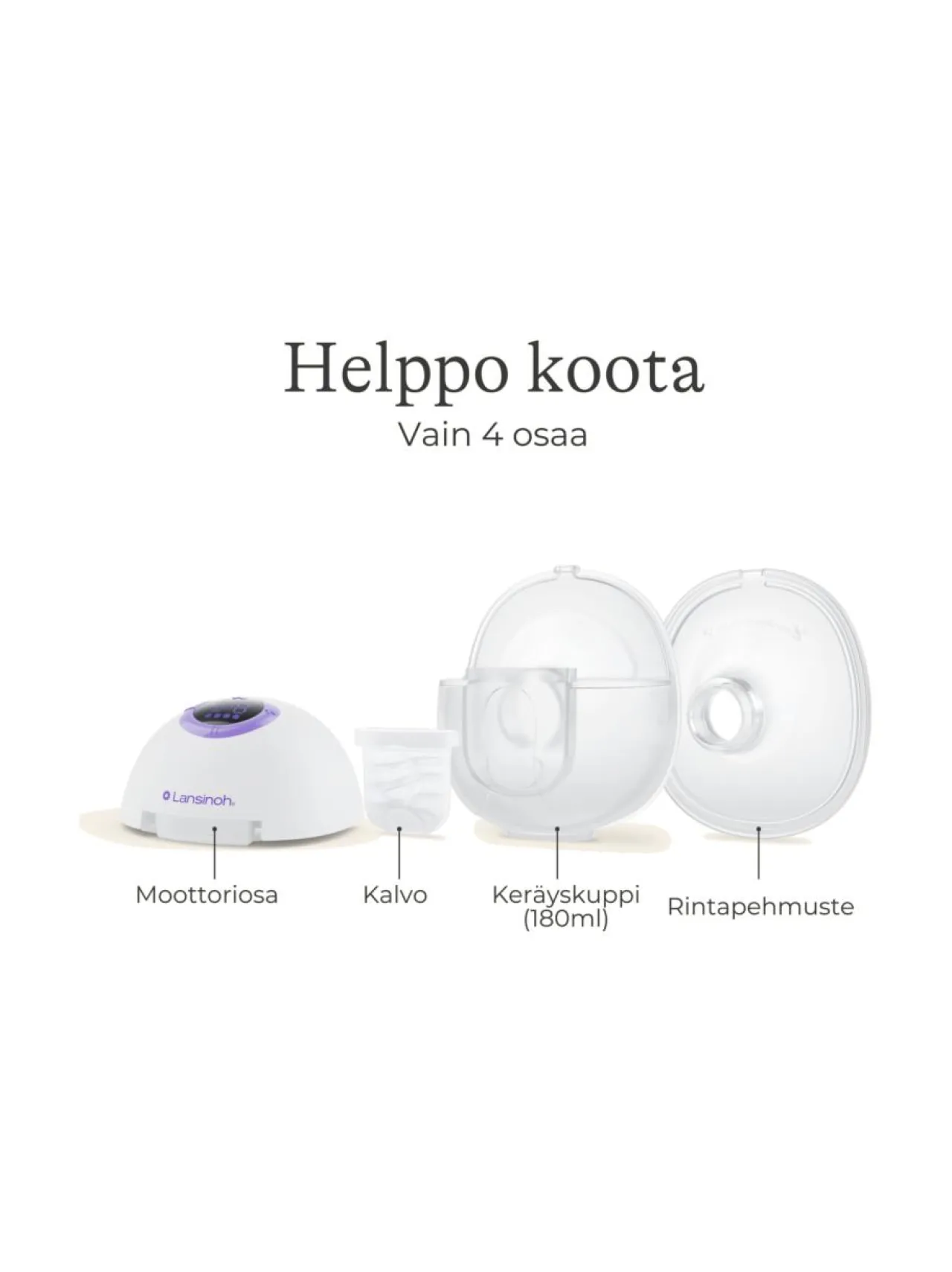 Äidille<Lansinoh rintapumppu Wearable Pump