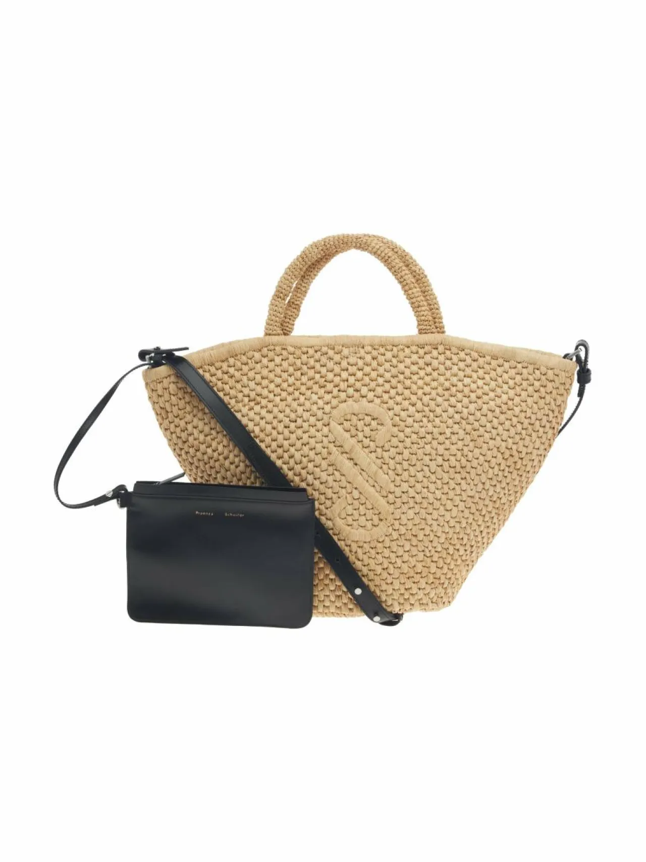 Shopperit<Proenza Schouler Large Chelsea Tote in Natural Raffia -laukku 283 NATURAL