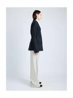 Bleiserit & Jakut<Proenza Schouler Lark-villasekoitebleiseri 001 BLACK