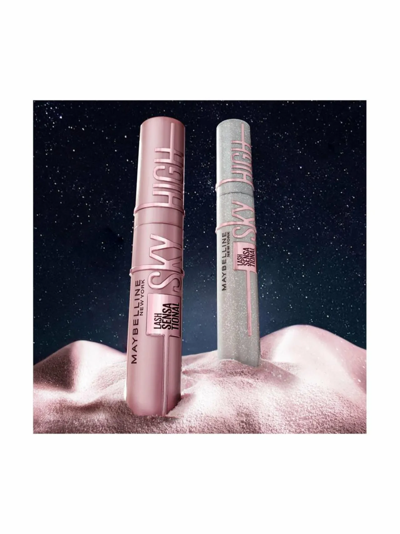 Silmät<Maybelline Lash Sensational Sky High Mascara -ripsiväri 8 ml SPACE DIAMOND