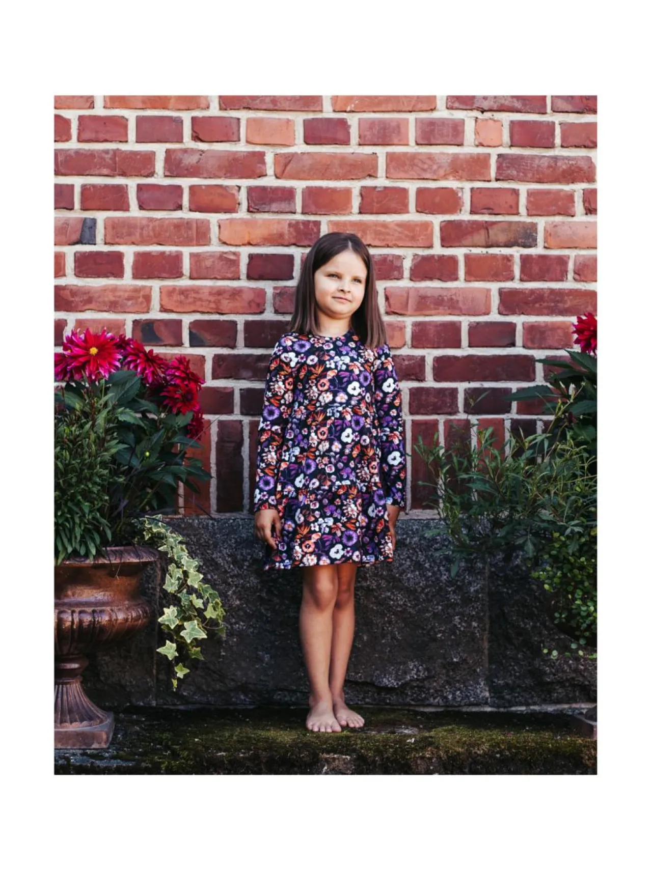 Nakoa Lasten Print Kerrosmekko,^ Mekot & Hameet