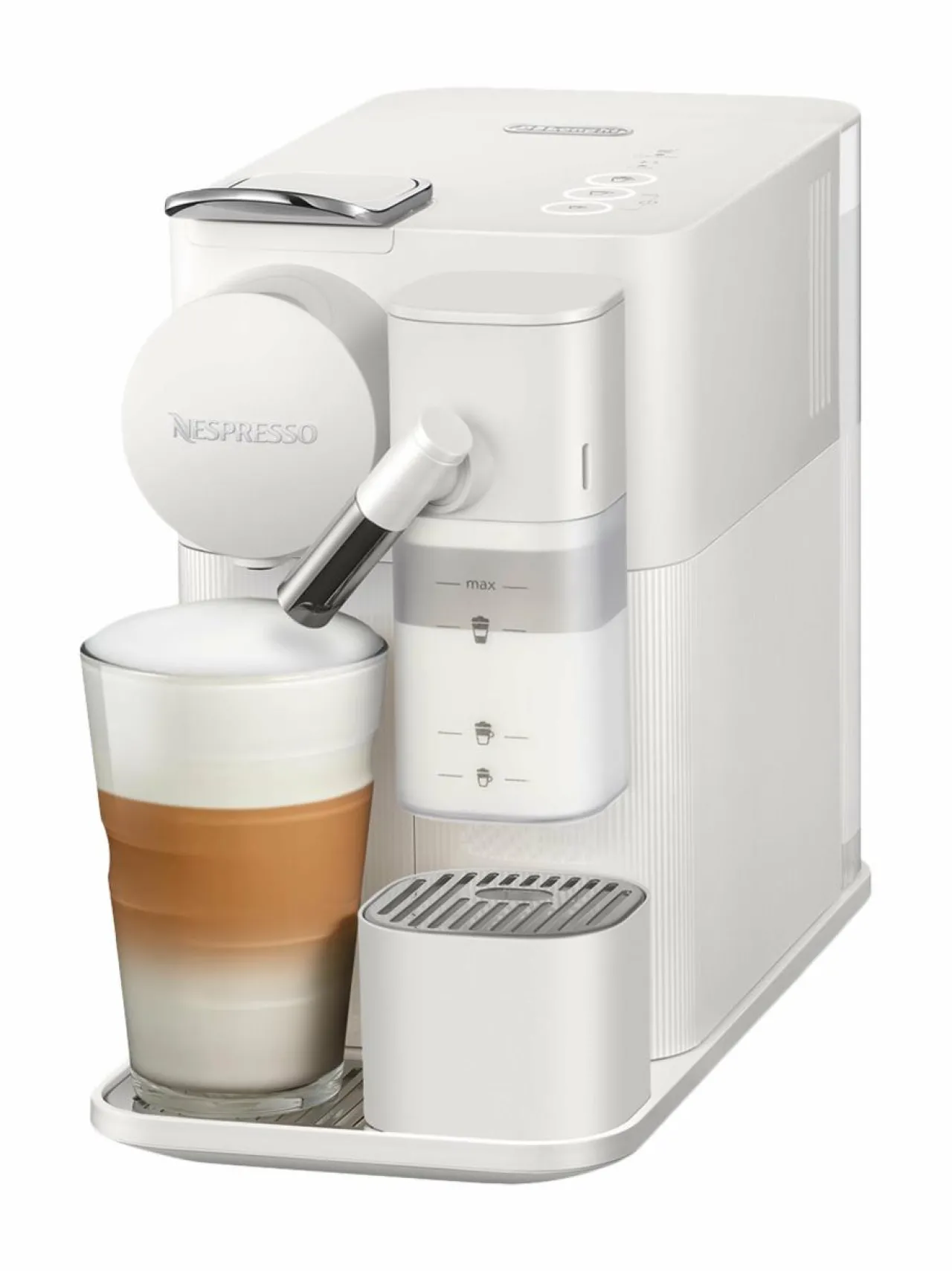 Kahvin- & Vedenkeittimet<Nespresso Lattissima One Evo -kahvikone WHITE