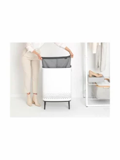 Brabantia Laundry Bin -pyykkikori, 2x45L^ Pyykkihuolto