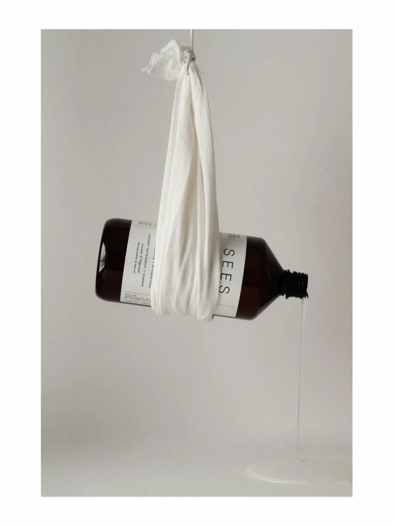 Pyykkihuolto<Sees Lavender peppermint -2-in-1 pyykinpesuaine & pyykkietikka, 1000 ml
