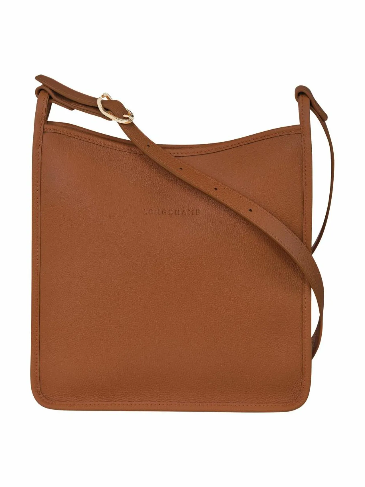 Olkalaukut<Longchamp Le Foulonné Cross Body M -nahkalaukku 121 CARAMEL