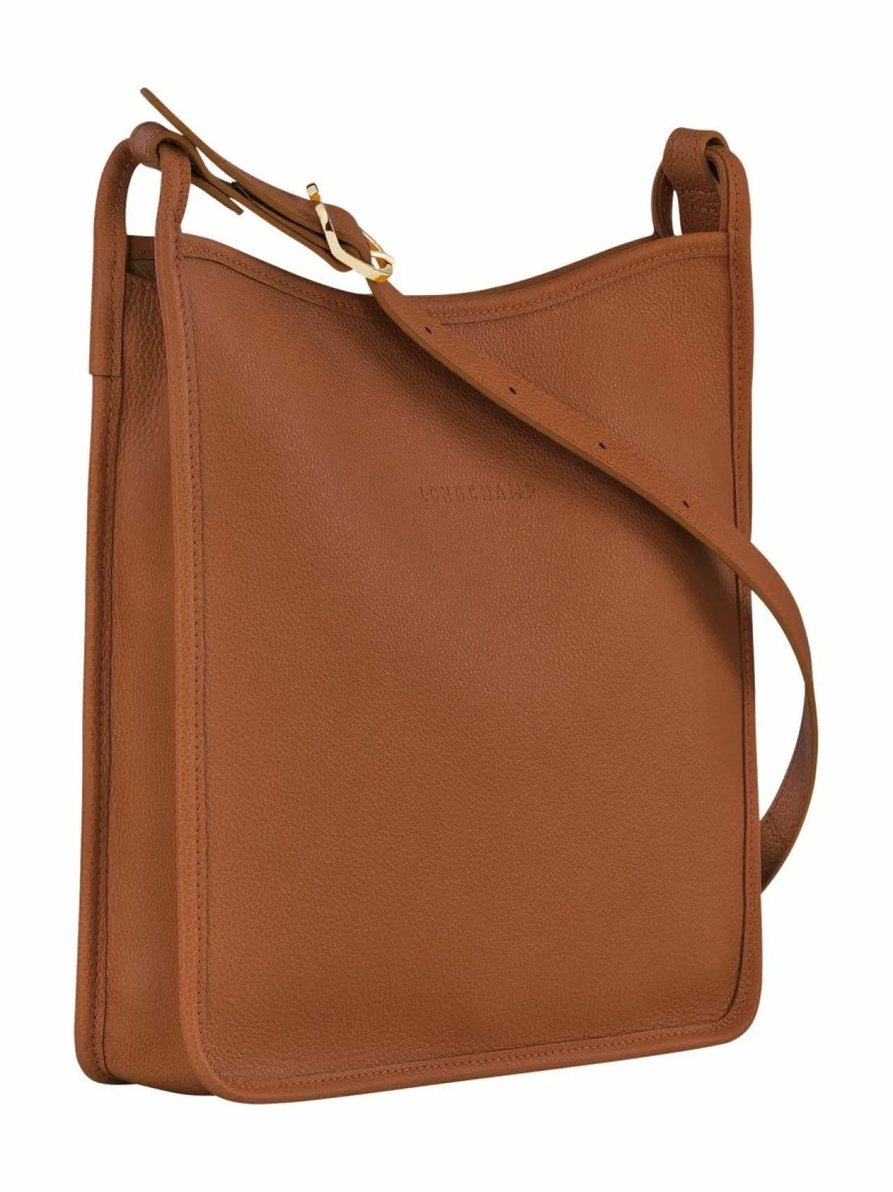 Olkalaukut<Longchamp Le Foulonné Cross Body M -nahkalaukku 121 CARAMEL