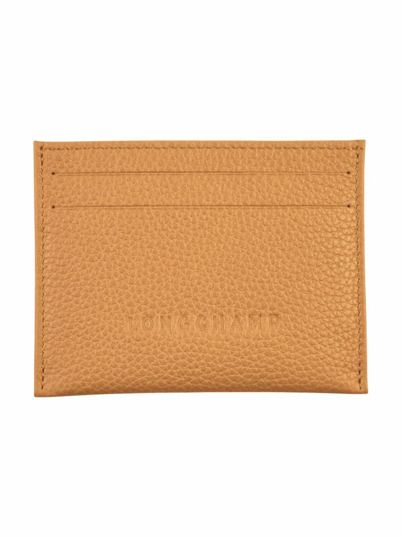 Lompakot & Kotelot<Longchamp Le Foulonné -nahkakorttikotelo 371 WALNUT