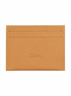 Lompakot & Kotelot<Longchamp Le Foulonné -nahkakorttikotelo 371 WALNUT