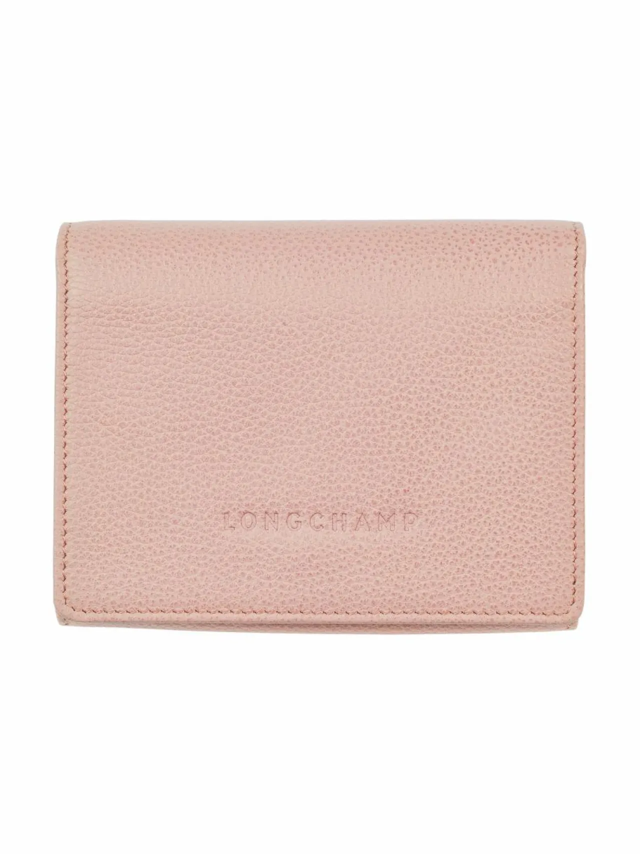 Lompakot & Kotelot<Longchamp Le Foulonné -nahkalompakko 542 NUDE