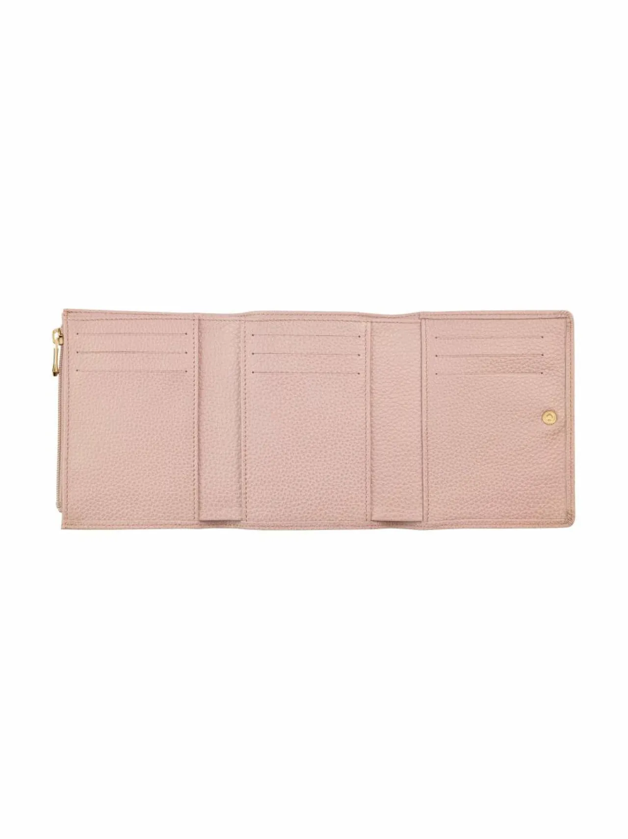 Lompakot & Kotelot<Longchamp Le Foulonné -nahkalompakko 542 NUDE