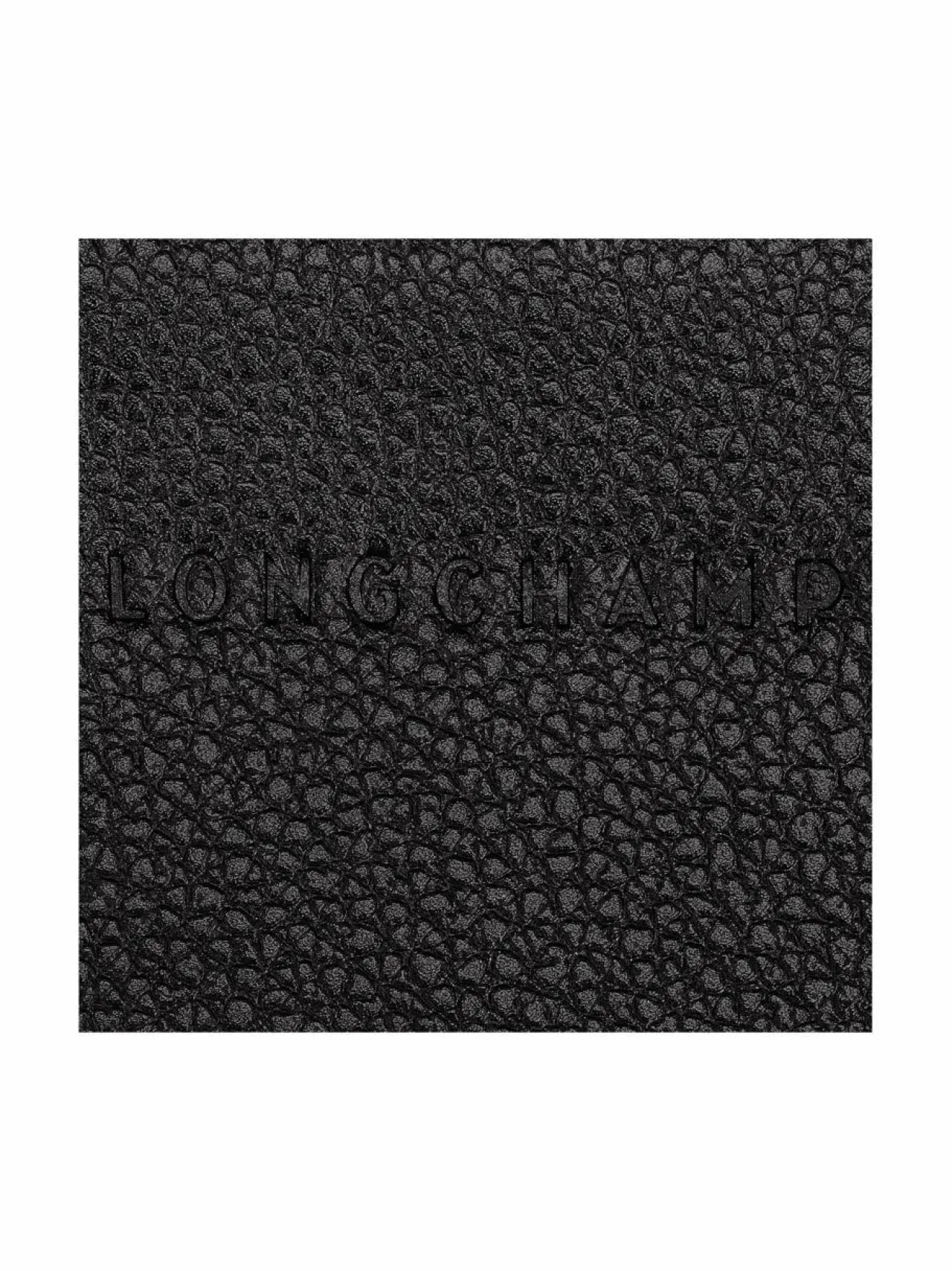 Lompakot & Kotelot<Longchamp Le Foulonné -nahkalompakko 001 BLACK