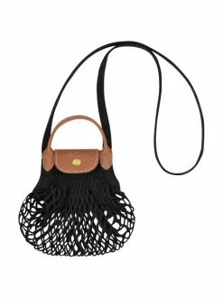 Pikkulaukut<Longchamp Le Pliage Filet Clutch XS -olkalaukku 001 BLACK