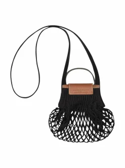 Pikkulaukut<Longchamp Le Pliage Filet Clutch XS -olkalaukku 001 BLACK