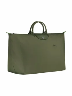Shopperit<Longchamp Le Pliage Green M Travel -kokoontaitettava laukku, 42 L 479 FOREST
