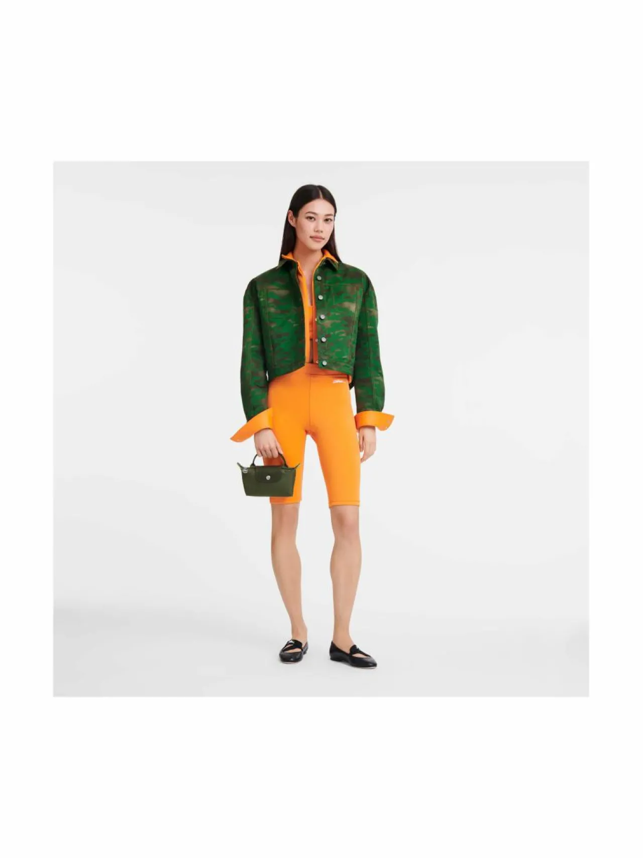 Longchamp Le Pliage Green Pouch -laukku^ Olkalaukut