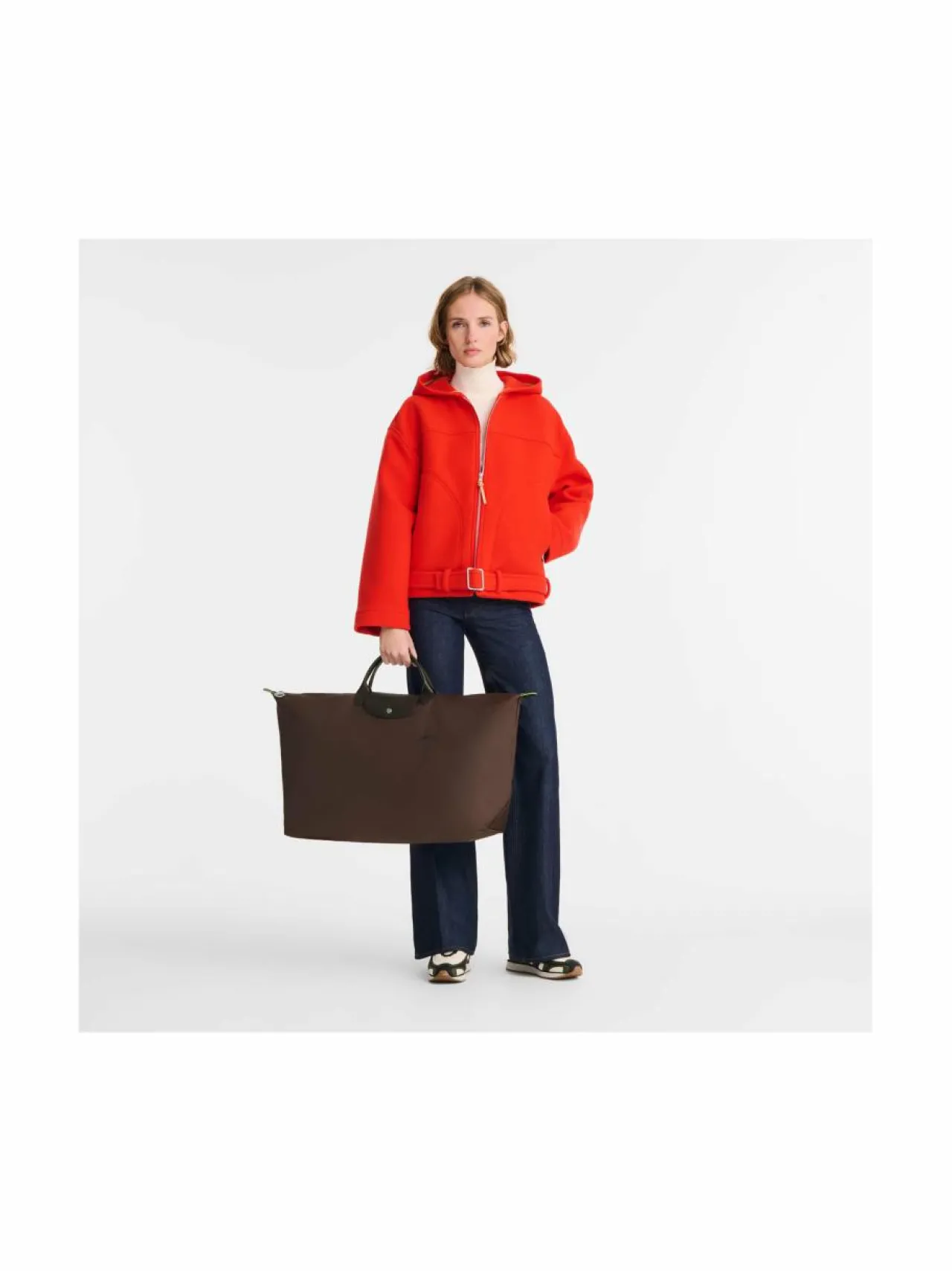 Matkalaukut & Tarvikkeet<Longchamp Le Pliage Green Travel -laukku 002 MOCHA
