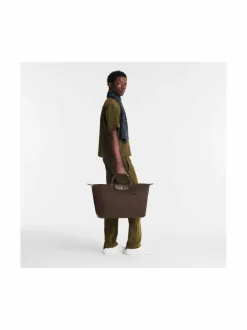 Matkalaukut & Tarvikkeet<Longchamp Le Pliage Green Travel -laukku 002 MOCHA