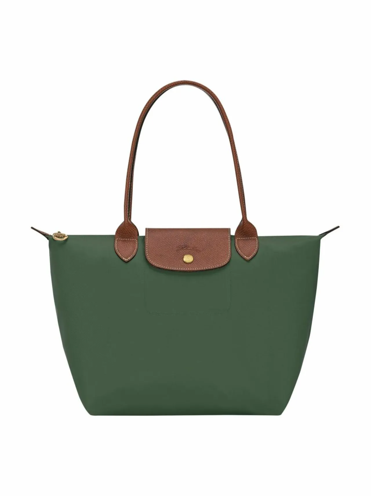 Olkalaukut<Longchamp Le Pliage Original Shoulder -laukku P95 BRITISH GREEN