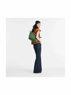 Olkalaukut<Longchamp Le Pliage Original Shoulder -laukku P95 BRITISH GREEN