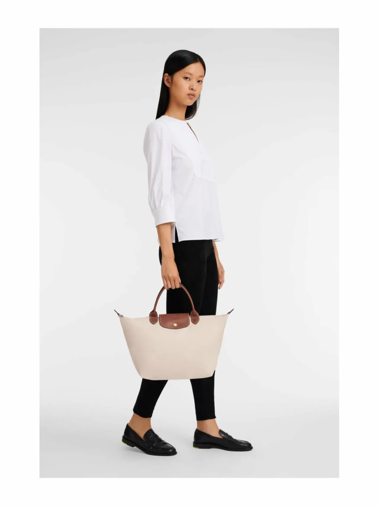 Käsilaukut<Longchamp Le Pliage Original Top M -käsilaukku P71 PAPER