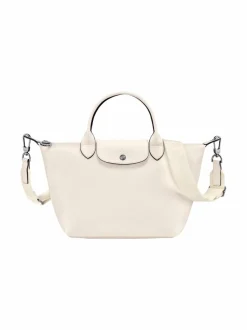 Käsilaukut<Longchamp Le Pliage Xtra Top S -nahkalaukku 037 ECRU