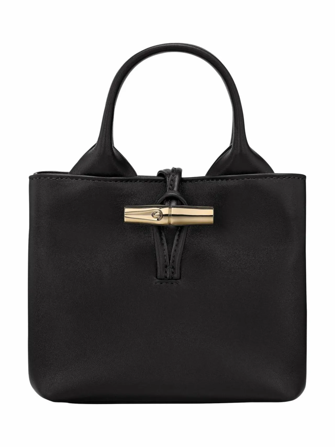 Käsilaukut<Longchamp Le Roseau Sleek Top Handle -käsilaukku 001 BLACK