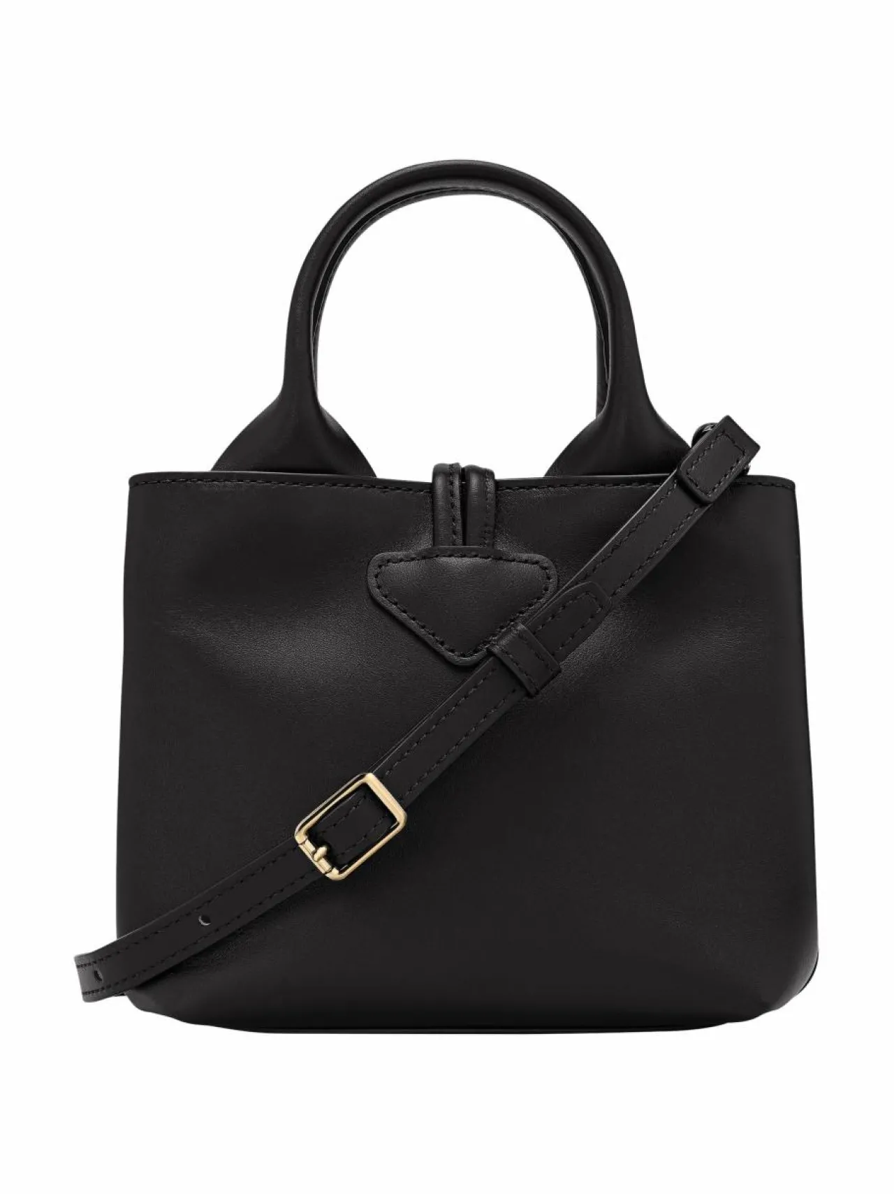 Käsilaukut<Longchamp Le Roseau Sleek Top Handle -käsilaukku 001 BLACK