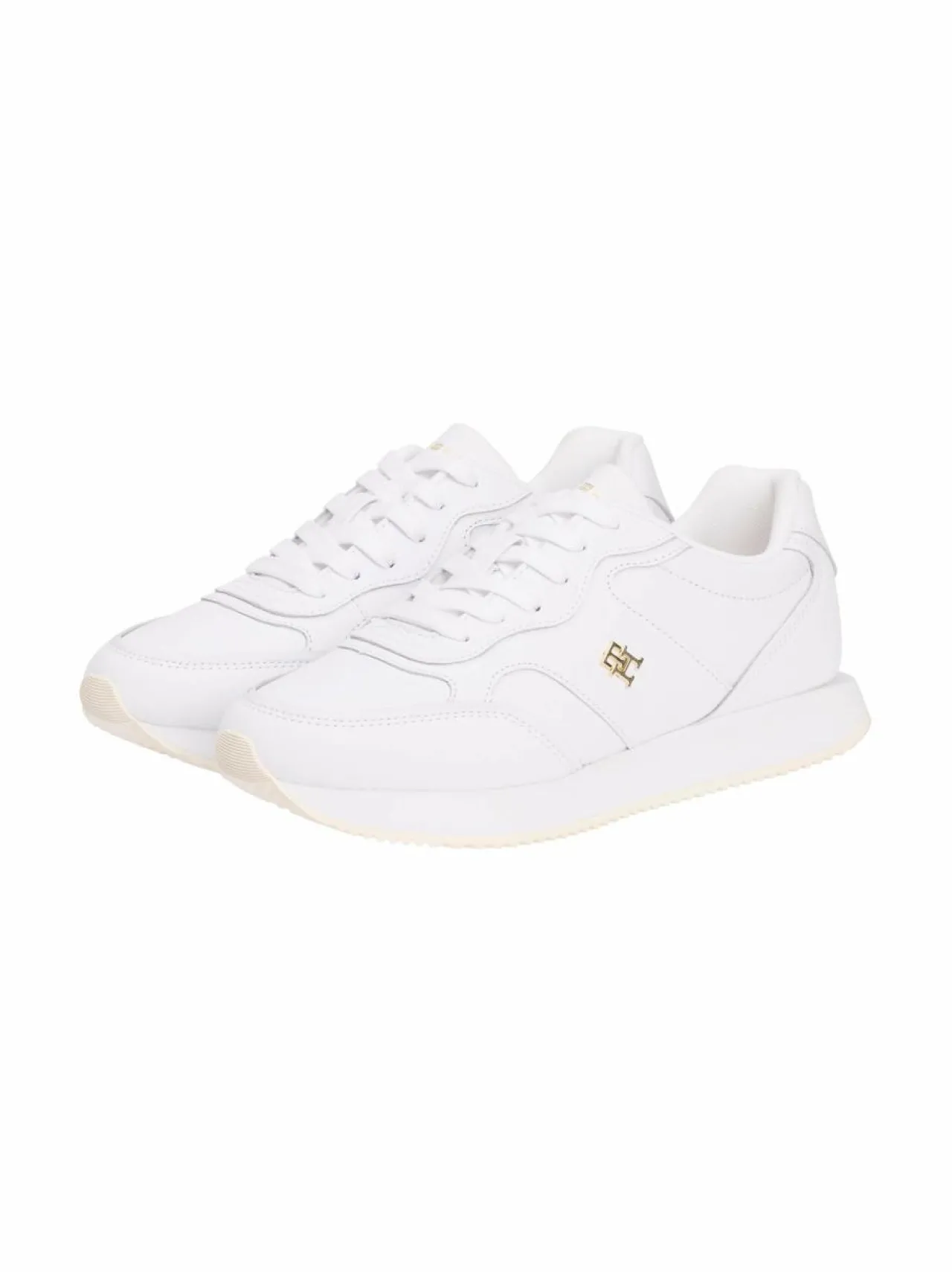 Urheilujalkineet|Tennarit & Sneakerit<Tommy Hilfiger Leather Runner -sneakerit YBS WHITE