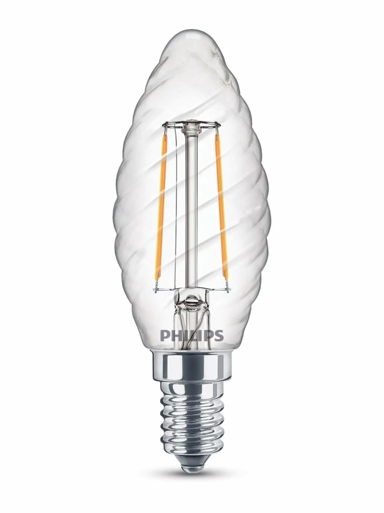 Lamput<Philips LED Candle 25W E14 Warm -kynttilälamppu WHITE